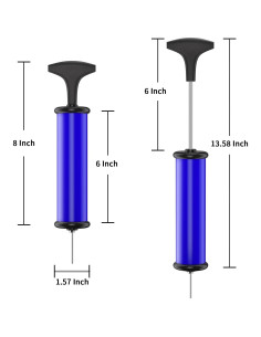 Bomba de Pelotas Motorenbau P305BL con 5 Agujas y Manguera 2
