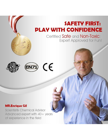 Kit de Masilla Sensorial Waterelf 10 Piezas No Tóxico