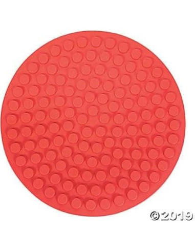 Mats de Piso Sensores de Goma Fun Express - Juego de 4 Piezas - 20.32 cm