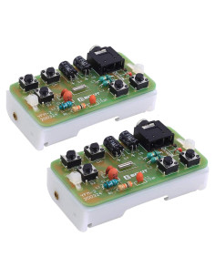 Kit de Radio FM DIY Icstation 76-108MHz 2 PCS Soldadura