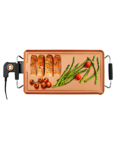 Plancha Eléctrica Holstein Housewares 40x51cm Antiadherente