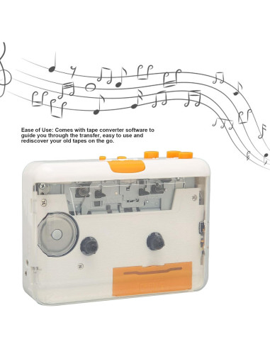 Convertidor de Cassette USB Yosoo - Reproductor MP3 Portátil