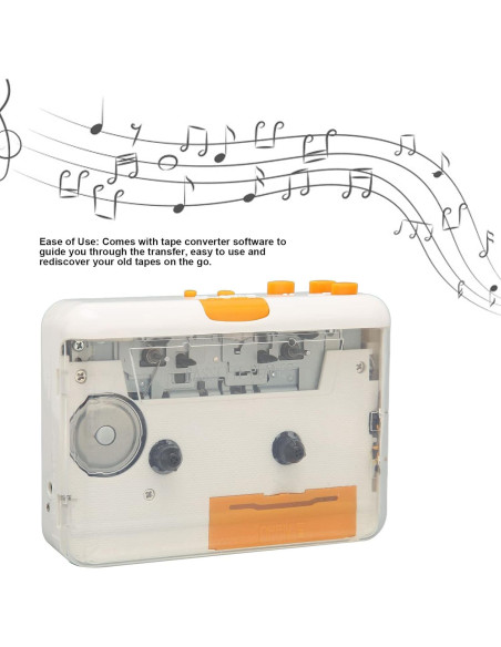Convertidor de Cassette USB Yosoo - Reproductor MP3 Portátil