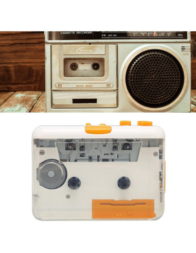 Convertidor de Cassette USB Yosoo - Reproductor MP3 Portátil