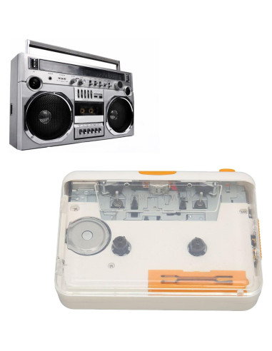 Convertidor de Cassette USB Yosoo - Reproductor MP3 Portátil