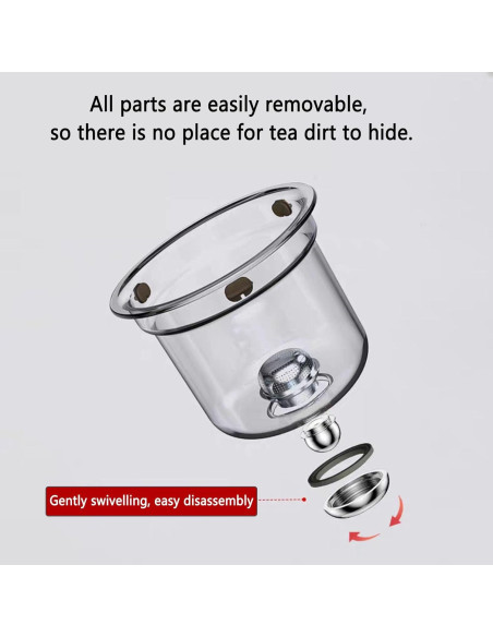 Tetera Mágica OSOTEW Enchantipot 600ml con Colador Removible