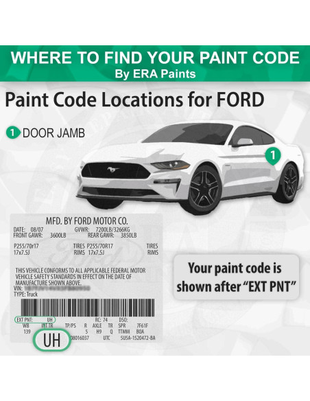 Pintura Automotriz ERA HI - Plata Tectónica Metálica 7.4 ml