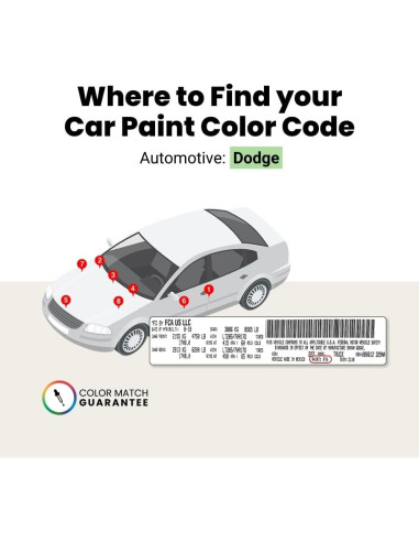 Pintura de Retoque TouchUpDirect Gris Mineral Metálico 1.2ml