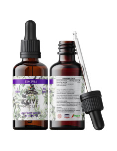 Tintura de Hoja de Olivo Orgánica Florida Herbs 60 ml