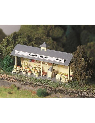 Kit Edificio Plasticville U.S.A. Puesto de Carretera - Escala O