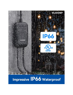 Enchufe Inteligente Exterior ELEGRP PQR20 IP66 WiFi 2 Tomas 2