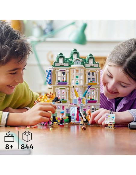 LEGO Friends Escuela de Arte de Emma 41711, Juguete Creativo 844 Piezas