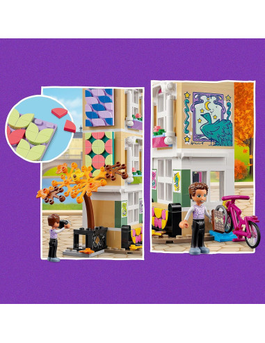 LEGO Friends Escuela de Arte de Emma 41711, Juguete Creativo 844 Piezas