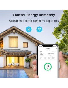 Enchufe Inteligente Mini SwitchBot 15A WiFi y Bluetooth 2