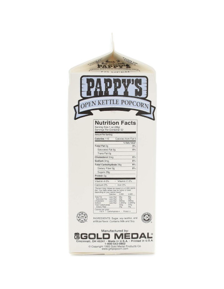 Mezcla para Palomitas de Maíz Pappy's Kettle Corn 1.47 kg