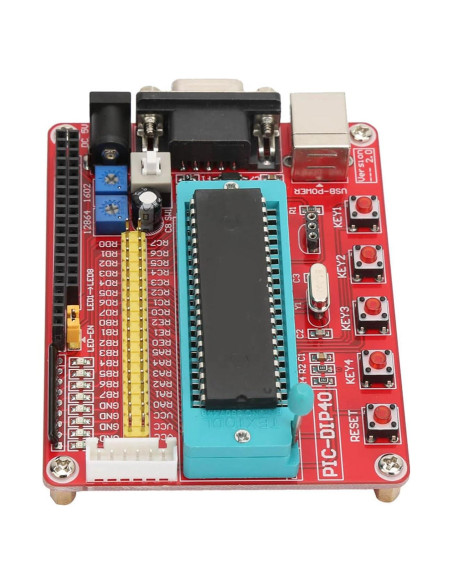 Placa de Desarrollo Microcontrolador 8051 WALFRONT RS232 5V