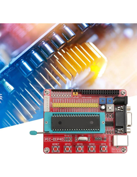 Placa de Desarrollo Microcontrolador 8051 WALFRONT RS232 5V