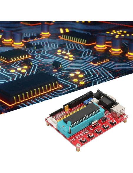 Placa de Desarrollo Microcontrolador 8051 WALFRONT RS232 5V