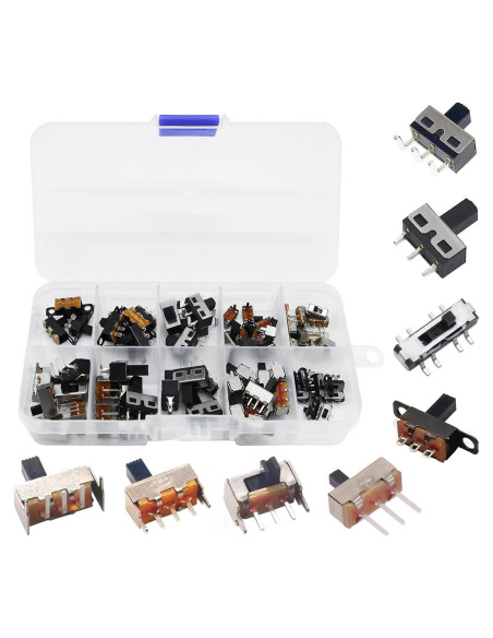 Kit de Interruptores de Palanca 70 Piezas YEAZ SPDT DPDT