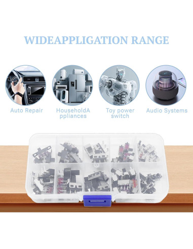 Kit de Interruptores de Palanca 70 Piezas YEAZ SPDT DPDT