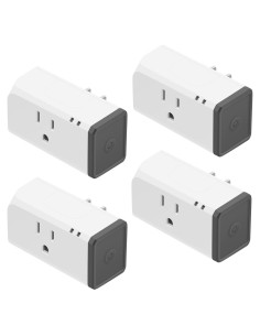 Enchufe Inteligente WiFi SONOFF S31 con Monitoreo de Energía - 4 Unidades