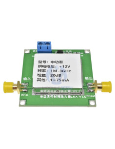 Amplificador RF de Banda Ancha TUNSEAIJAI 1-3000MHz 20dB