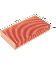 Disipador de Calor de Cobre Puro GC Thermal 100x50x15mm 2