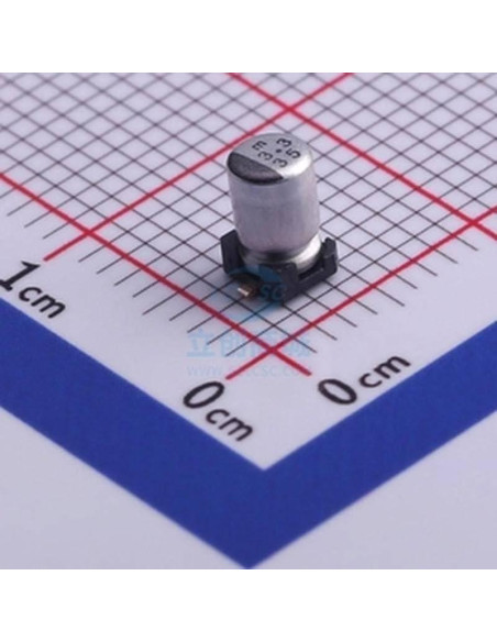 20 Capacitores Electrolíticos SMD 3.3uF 35V 3x5.4mm