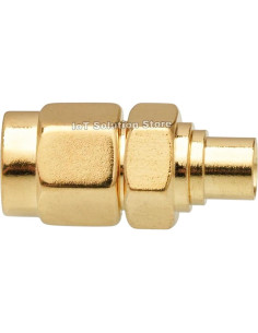 Convertidor Mcx hembra a SMA macho AILENRWNRUT coaxial 2