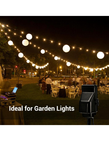 Enchufe Inteligente DEWENWILS WiFi 6 Salidas 1.83m Impermeable