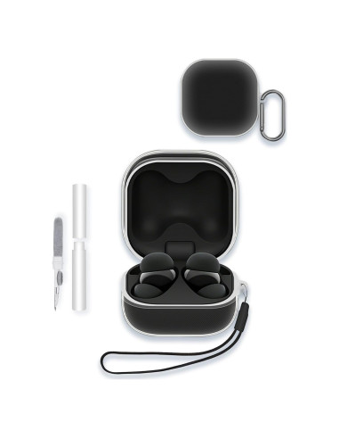 Funda Protectora TPU Transparente WUNIAK para Sony LinkBuds Fit