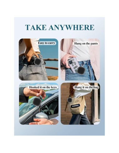 Funda Protectora TPU Transparente WUNIAK para Sony LinkBuds Fit