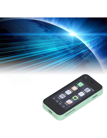 Smartphone Mini EBTOOLS 2.5" Quad Core 1GB 8GB 5MP Verde