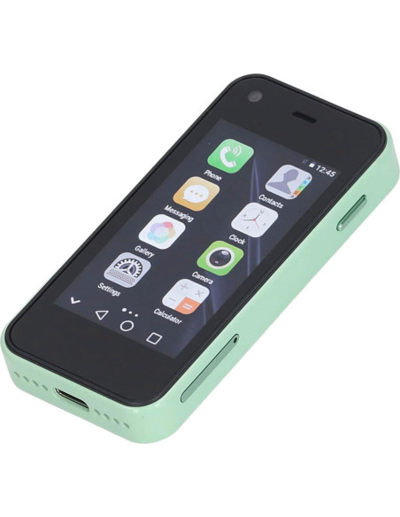 Smartphone Mini EBTOOLS 2.5" Quad Core 1GB 8GB 5MP Verde