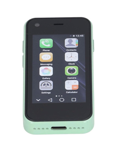 Smartphone Mini EBTOOLS 2.5" Quad Core 1GB 8GB 5MP Verde