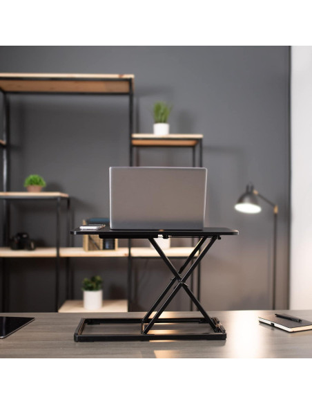 Elevador de Teclado Ergonómico VIVO 60x30 cm Ajustable Negro