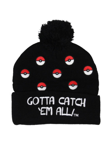 Gorra de Invierno Bioworld Pokemon Pokeball Unisex