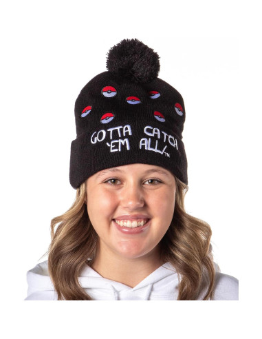 Gorra de Invierno Bioworld Pokemon Pokeball Unisex