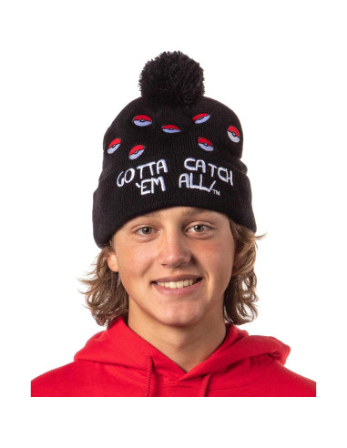 Gorra de Invierno Bioworld Pokemon Pokeball Unisex