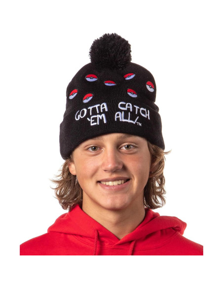 Gorra de Invierno Bioworld Pokemon Pokeball Unisex