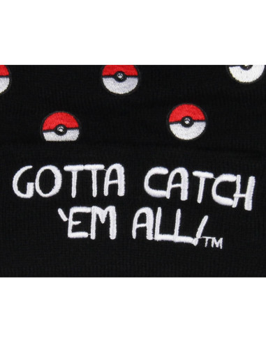 Gorra de Invierno Bioworld Pokemon Pokeball Unisex