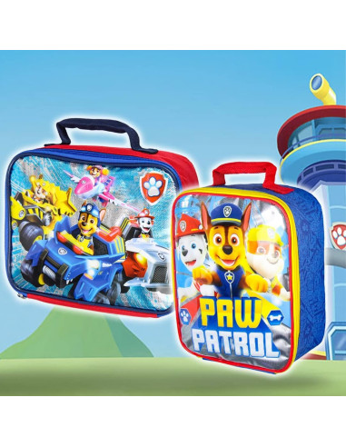 Bolsa de Almuerzo Paw Patrol Bioworld Rectangular 25.4x20.3 cm