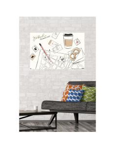 Póster de Mapa de Pared Trends Pokémon Pikachu 86.4x56.8 cm 2