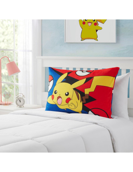 Almohada Reversible para Niños Northwest Pikachu 50x76 cm