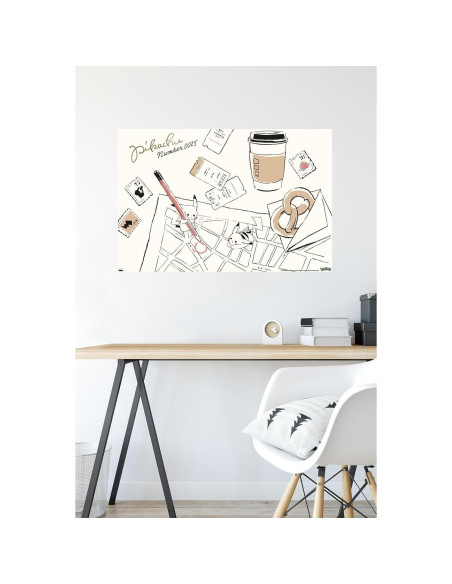 Póster de Mapa de Pared Trends Pokémon Pikachu 86.4x56.8 cm