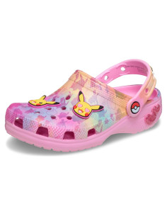 Zuecos de Agua Crocs Pokémon Niños Talla 1 Pikachu Rosa