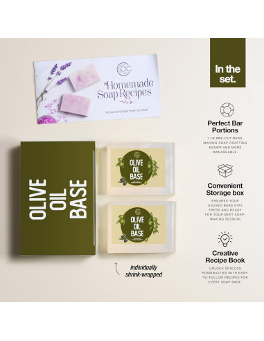 Base de Jabón Derretido y Vertido Prime Creations 0.91 kg