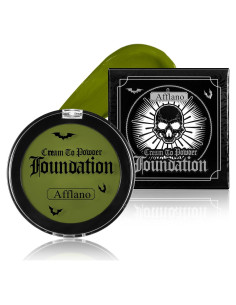 Pintura Facial Verde Oliva No Tóxica para Halloween 50g