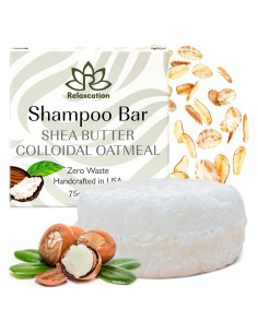 Barra de Champú Orgánica Relaxcation Sin Fragancia 91g