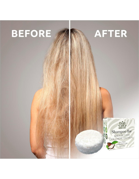 Barra de Champú Orgánica Relaxcation Sin Fragancia 91g